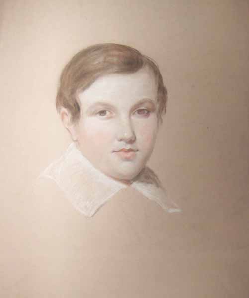 Head of a Boy in a White Collar